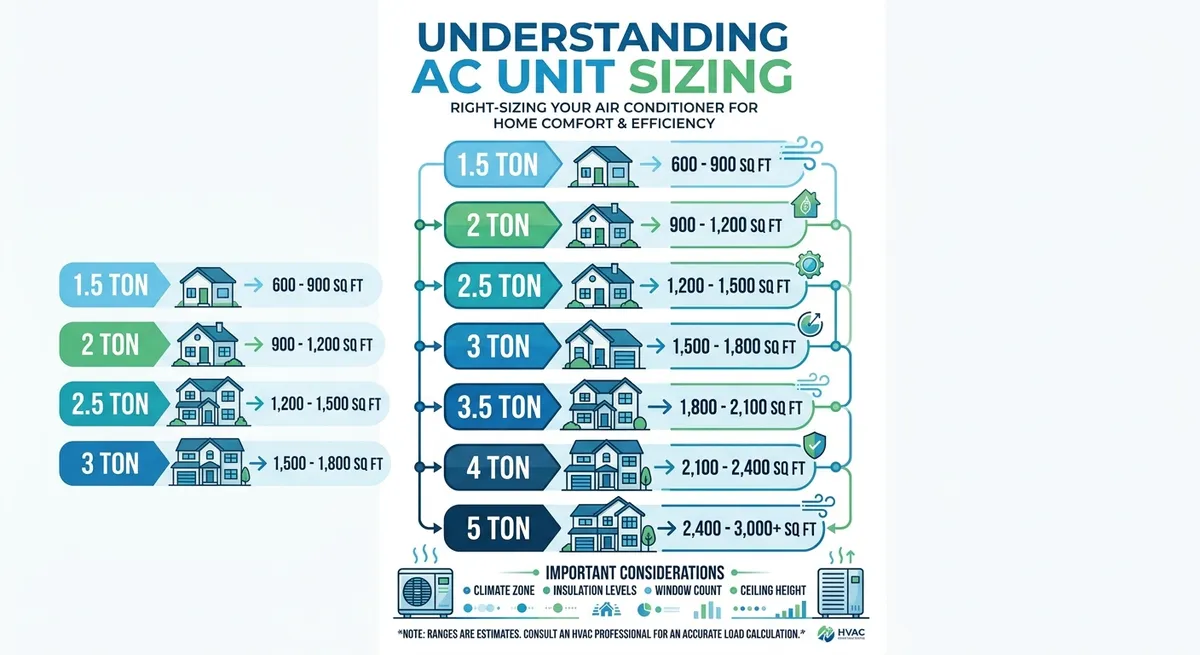 What Size AC Unit Do I Need? | AC Sizing Calculator Guide