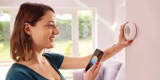 Women Adjusting Smart Window